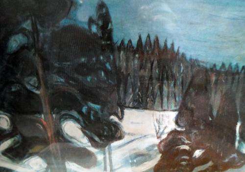 Eduard Munch (1863 - 1944) - A beautifull print - Bid now!!